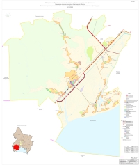 Карта планируемого развития электро-, водо-, газоснабжения, водоотведения, транспортной  инфраструктуры